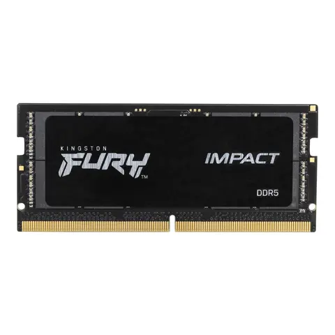 Memoria RAM para Notebook Kingston Fury Impact 16GB DDR5 5600MHz SODIMM CL40 XMP 3.0 KF556S40IB-16