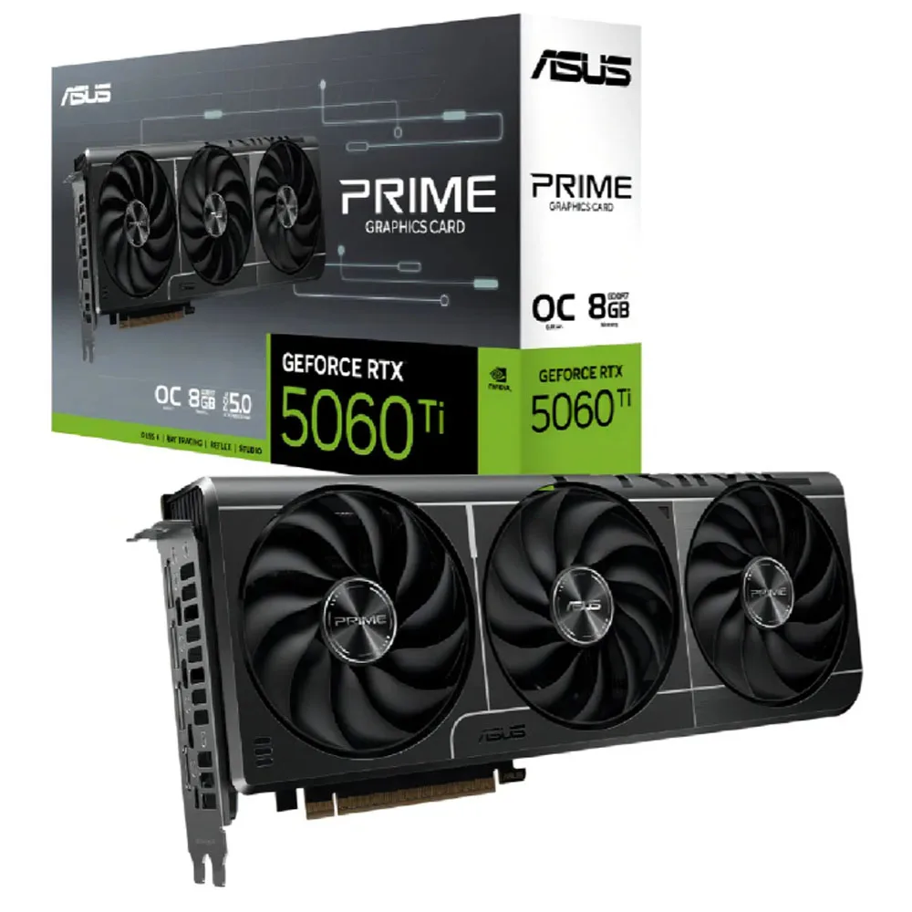 Vga 8gb Rtx 5060 Ti Asus Prime Oc Gddr7