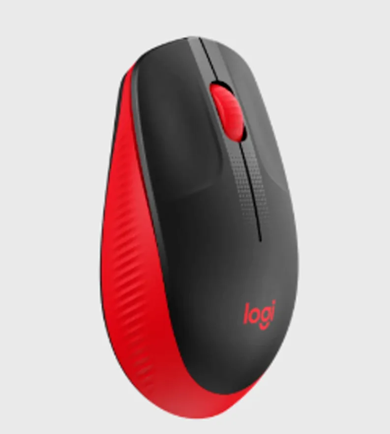 Mouse Inalámbrico LOGITECH M190 Rojo