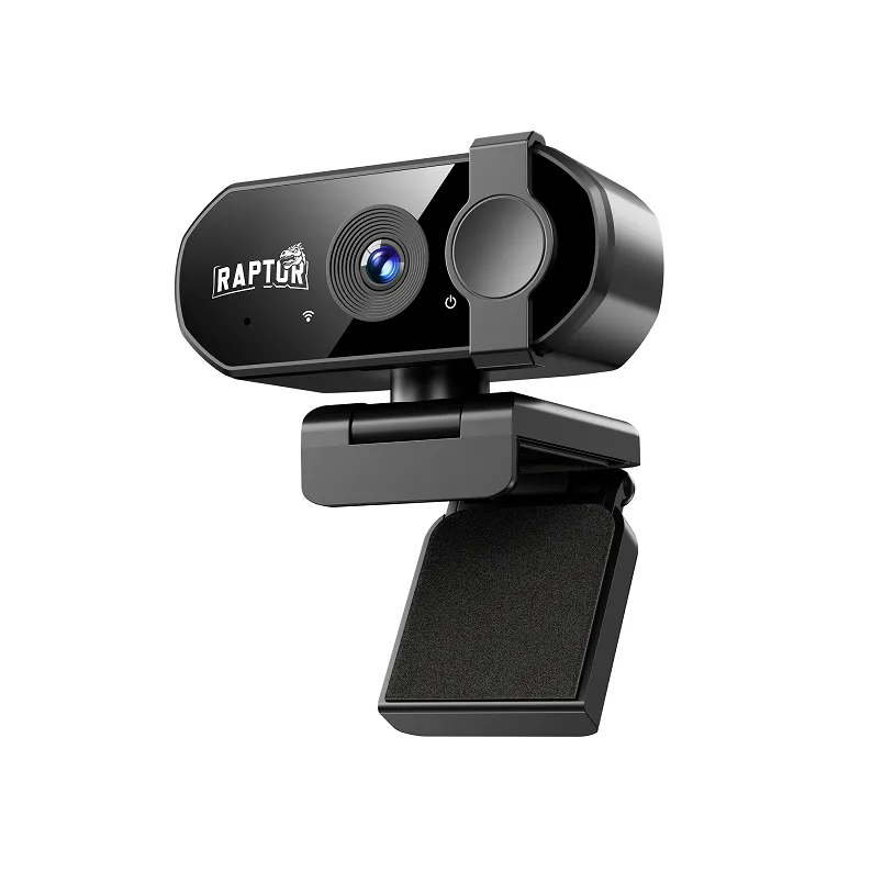 Web Cam Raptor Vision 4K c/microfono c/tapa