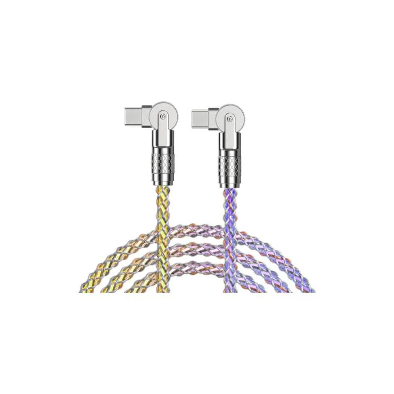 Cable Kelyx TIPO C a TIPO C con RGB 100W