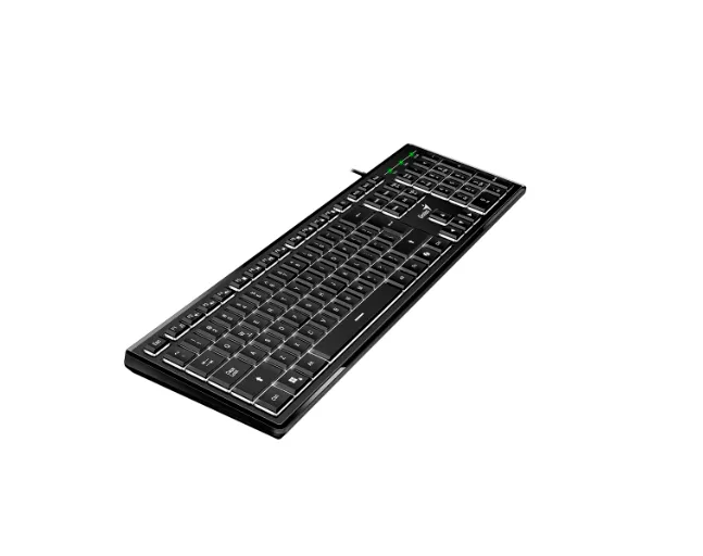 TECLADO RETROILUMINADO GENIUS SLIMSTAR 820 CON CABLE