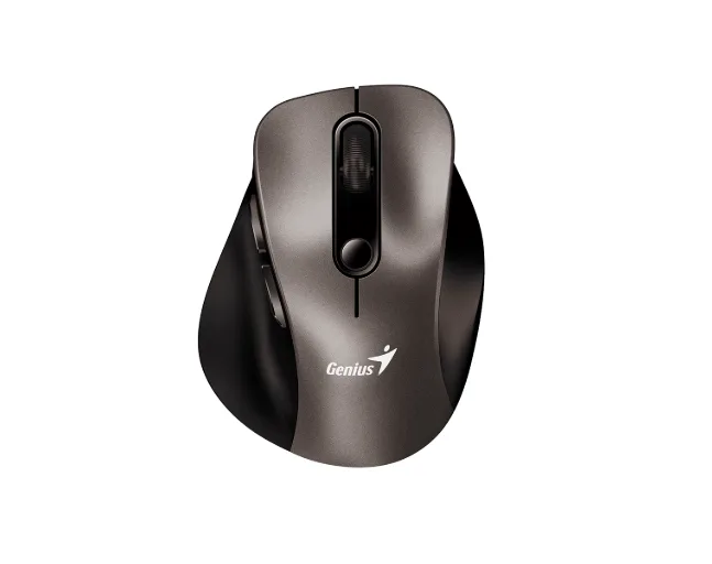 MOUSE WIRELESS+BT GENIUS ERGO 9000S   Negro- Azul - Champagne Titanium