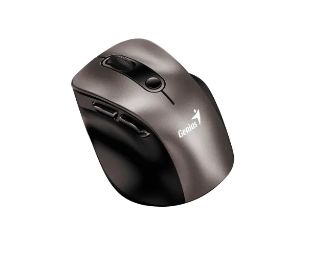 MOUSE WIRELESS+BT GENIUS ERGO 9000S   Negro- Azul - Champagne Titanium