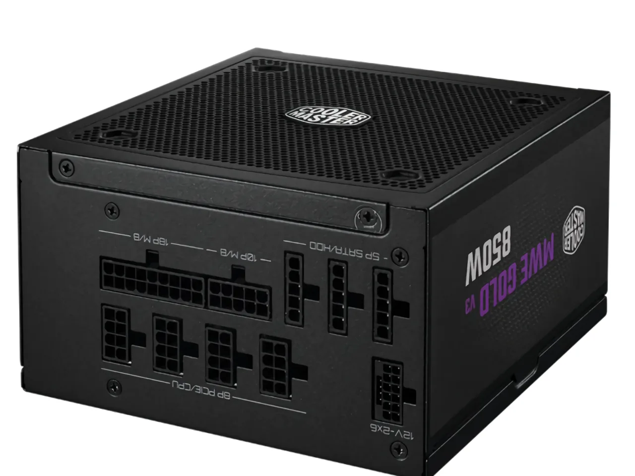Fuente Cooler Master MWE Gold V3 ATX 3.1 850W Full Modular 80 Plus Gold Black