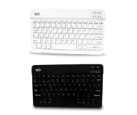 Teclado INT.CO   Bluetooth – Portable – Slim – Recargable -RDK-904-B  NEGRO BLANCO