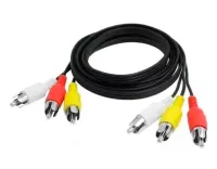 CABLE AUDIO  3 RCA A 3RCA      1.5 MTS