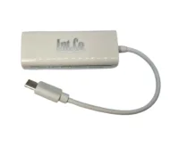 Adaptador  INT.CO  USB 2.0 a Ethernet (Red) 100 Mbps Reales – KL 001