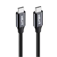 Cable Kelyx USB TIPO C a TIPO C 240W / 20Gbp - 4K ULTRA HD 1mt