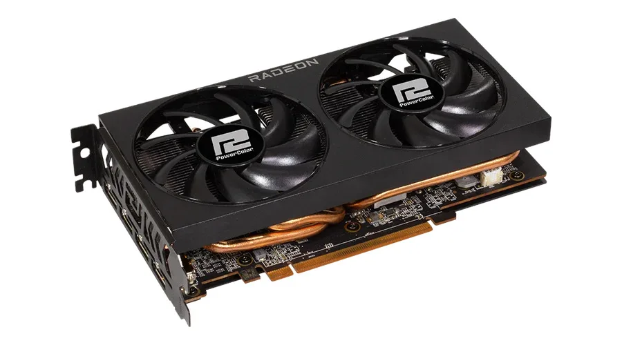 Placa De Video Powercolor Figther Rx 7600 Oc 8gbamd Radeon
