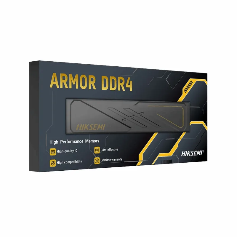Memoria Ram Hiksemi Armor 16gb 2x8gb 3200mhz Con Disipador Black Blister