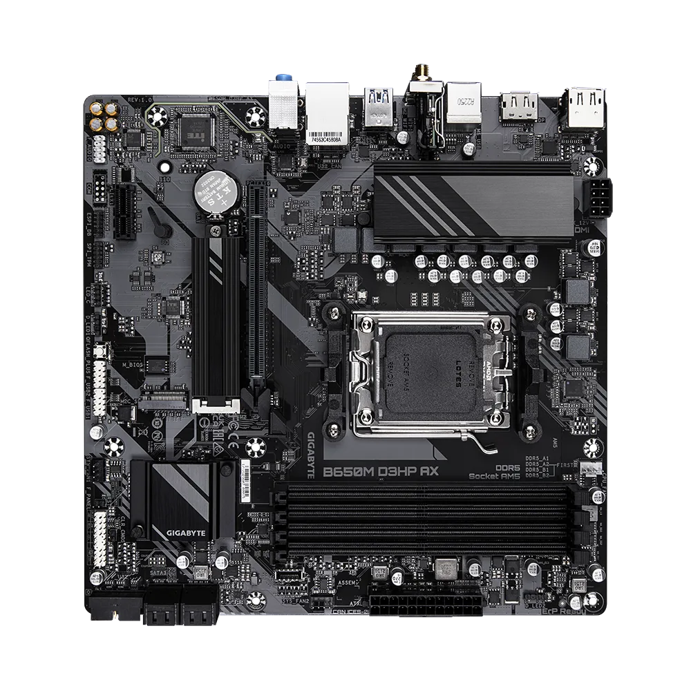 Motherboard Gigabyte B650m D3hp Ax Amd Ryzen Am5 Ultra Durable 