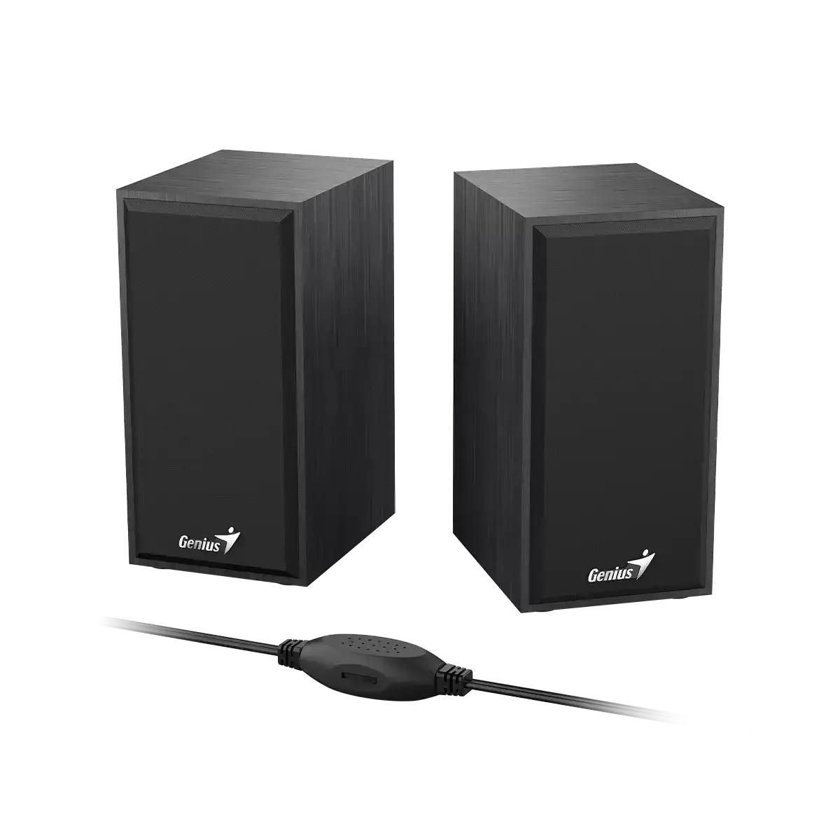 Parlantes Pc 2.0 Genius Multimedia Stereo Usb Speaker Negro Sp-hf180