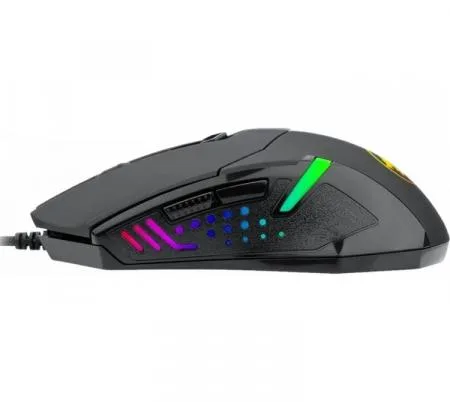 Mouse Gamer Redragon Centrophorus Rgb M601 7200 Dpi 1000hz 6 Botones Programables Peso Ajustable