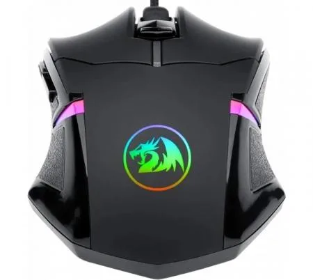 Mouse Gamer Redragon Centrophorus Rgb M601 7200 Dpi 1000hz 6 Botones Programables Peso Ajustable