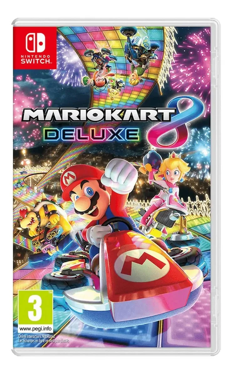 Mario Kart 8 Deluxe Nintendo Switch Fisico Sellado