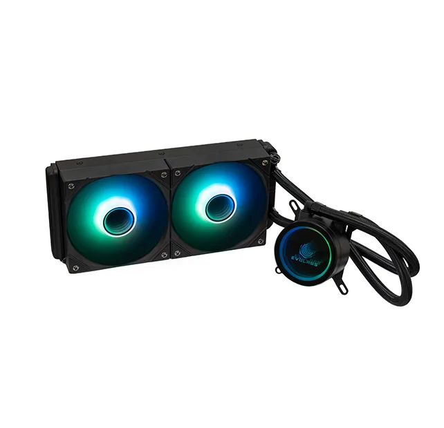 Watercooling Evolabs Aio Cryogene Pro 240 Compatible Am4 Am5 Lga 1851 1200  1700 250w Tdp
