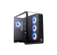 Gabinete Gamer  Evolabs Sinergy Black Evo-400ab C/f