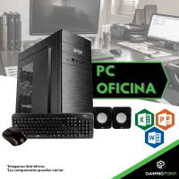PC HOGAR Y OFICINA  PENTIUM GOLD 16GB SSD 512 GABINETE KIT MOUSE TECLADO Y PARLANTE DE REGALO