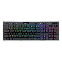 Teclado Redragon Horus Rgb K619 Negro Switch Red Intercambiables Low Profile