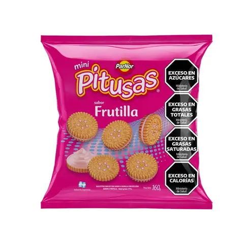 PITUSAS GALL. FRUTILLA 160 GRS.