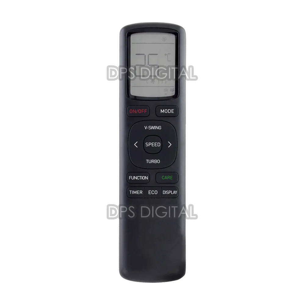 (AI-113) Control Remoto Aire Acondicionado Para Philco Kkg36a-c6 Negro