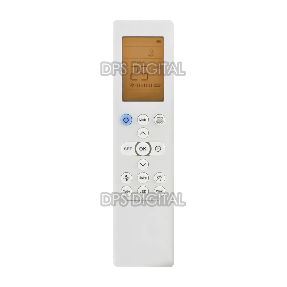(AI-108) Control Remoto Aire Acondicionado Rg10a(e2s) Para Bgh Midea Blanco