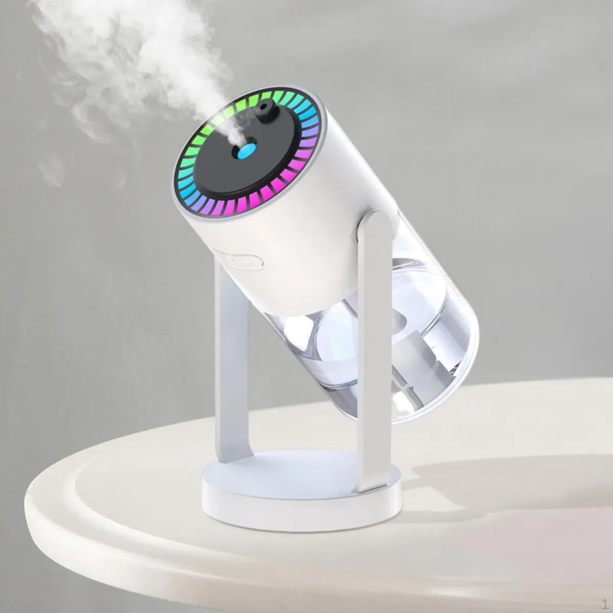 Humidificador Difusor Proyector Led Estrellas Rojas 280ml Usb
