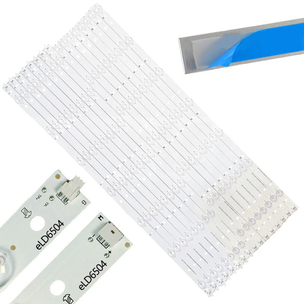 Tiras Led 65pug6412 65pus6121 Kdl-65r580 112 Leds Eld6504