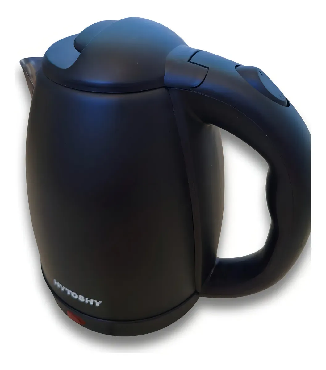 Pava Eléctrica Mate Jarra Acero Inoxidable 2 Lt Hytoshy Color Negro