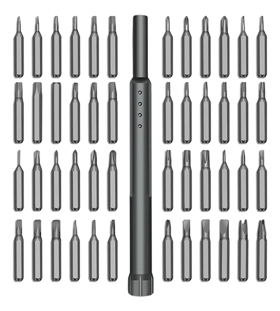 Kit Destornillador Precisión 48 En 1 Celular Pc Notebooks Lentes