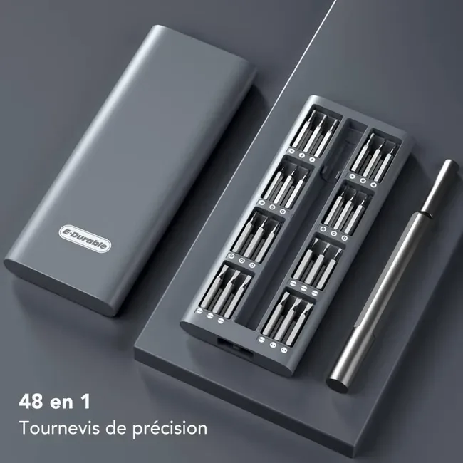Kit Destornillador Precisión 48 En 1 Celular Pc Notebooks Lentes