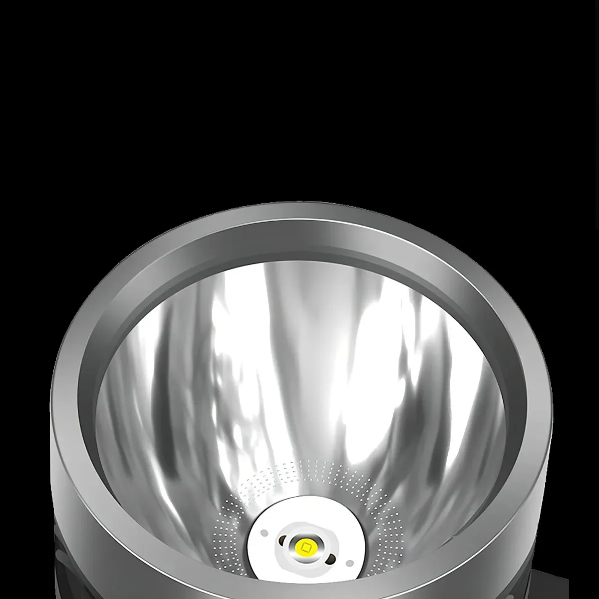 Linterna Led Recargable Usb Camping Buscahuella 3w Led Cob Linterna Negro Luz Fria/dia