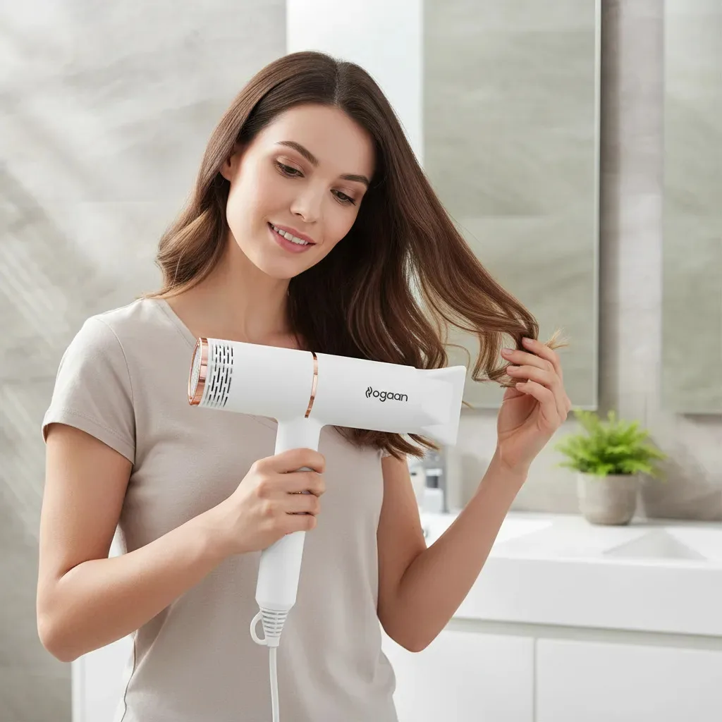 Secador De Pelo Cabello Para Viaje Liviano 2000w Frío Calor