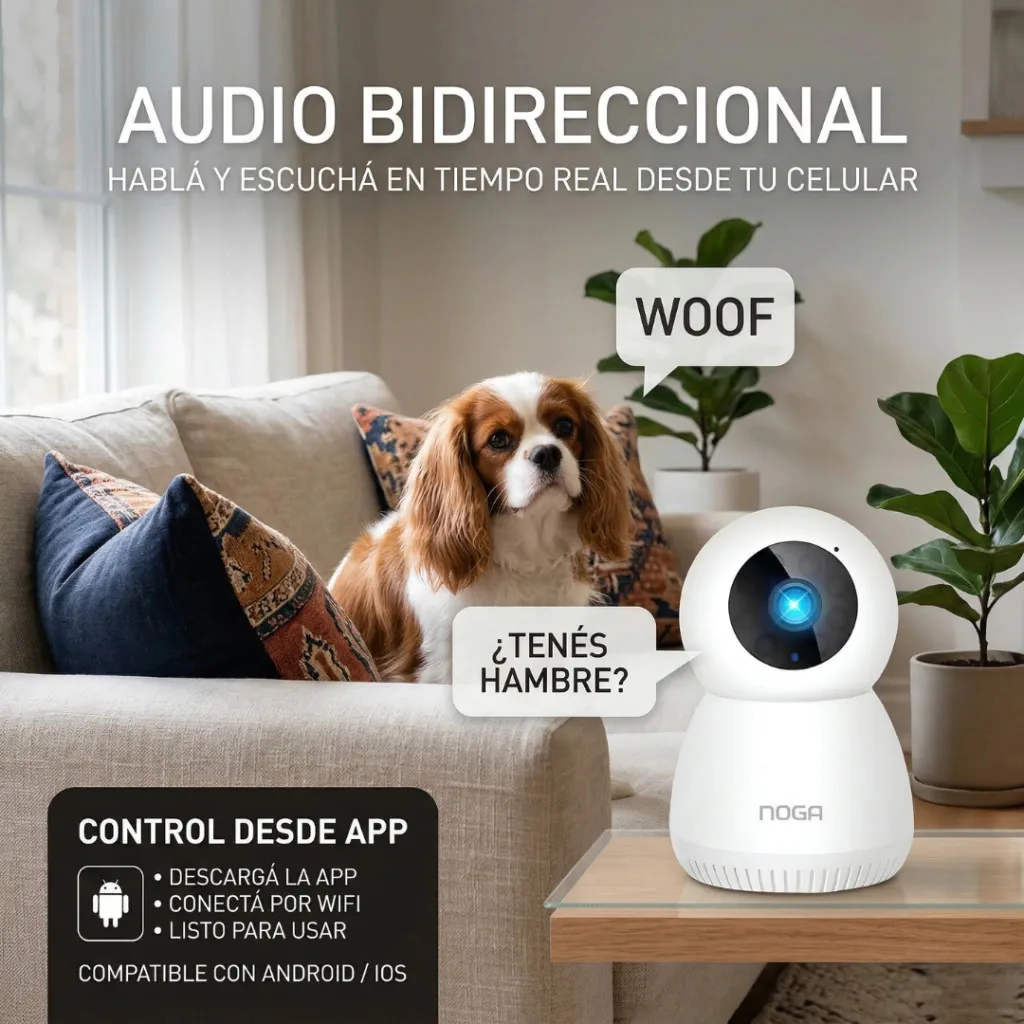 Camara De Seguridad Ip Wifi Inalambrica Nocturna Noga Ngw-11