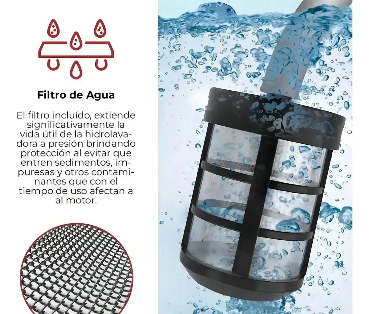 Hidrolavadora Alta Presion De Mano Portátil Eléctrica 240w