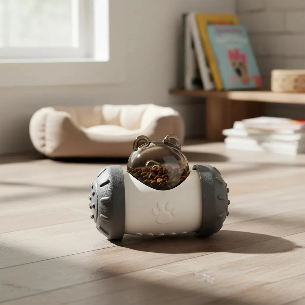 Juguete Interactivo Dispensador Comida Antiansiedad Perros