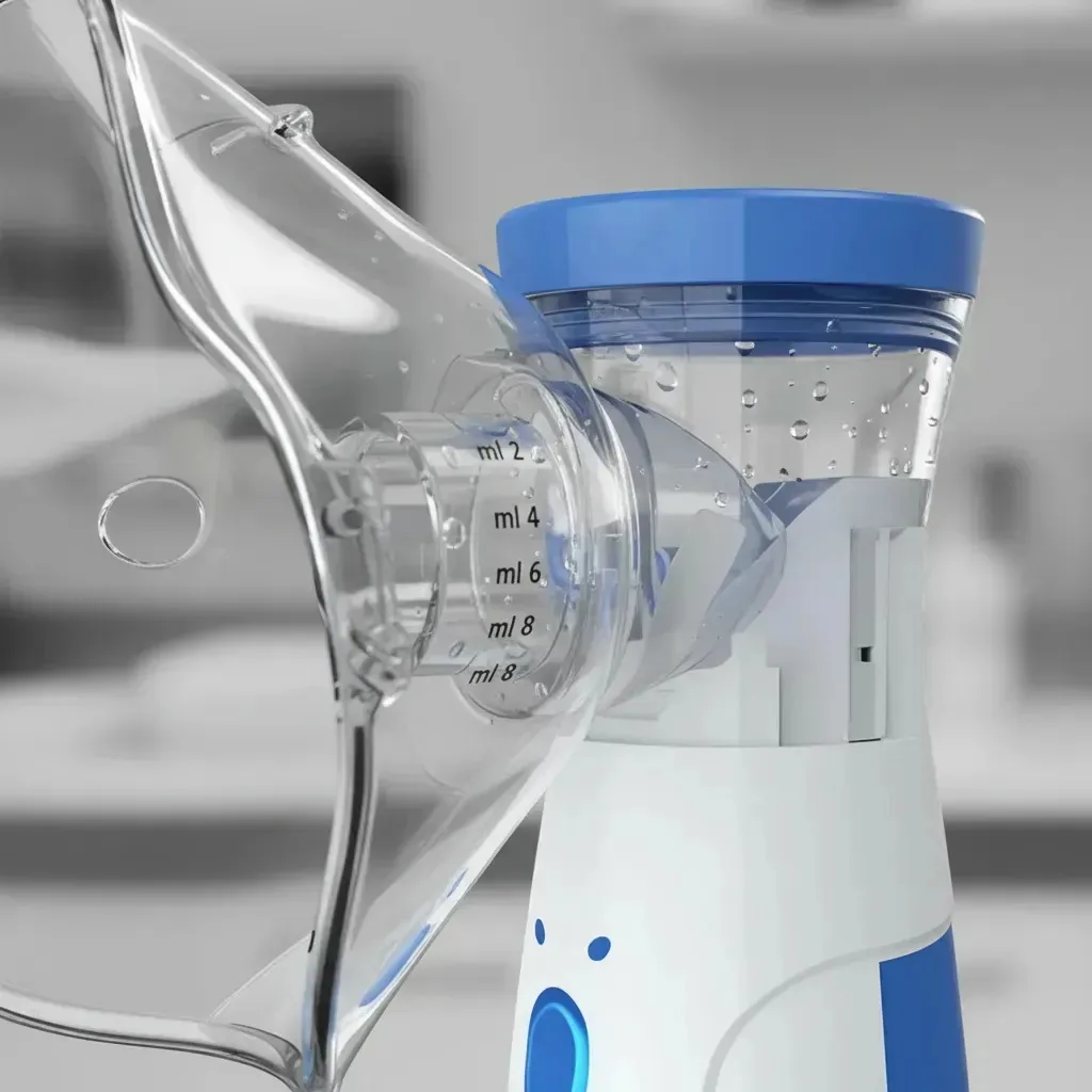 Nebulizador Ultrasónico Portátil Mesh Jsl W302 Niños Adultos