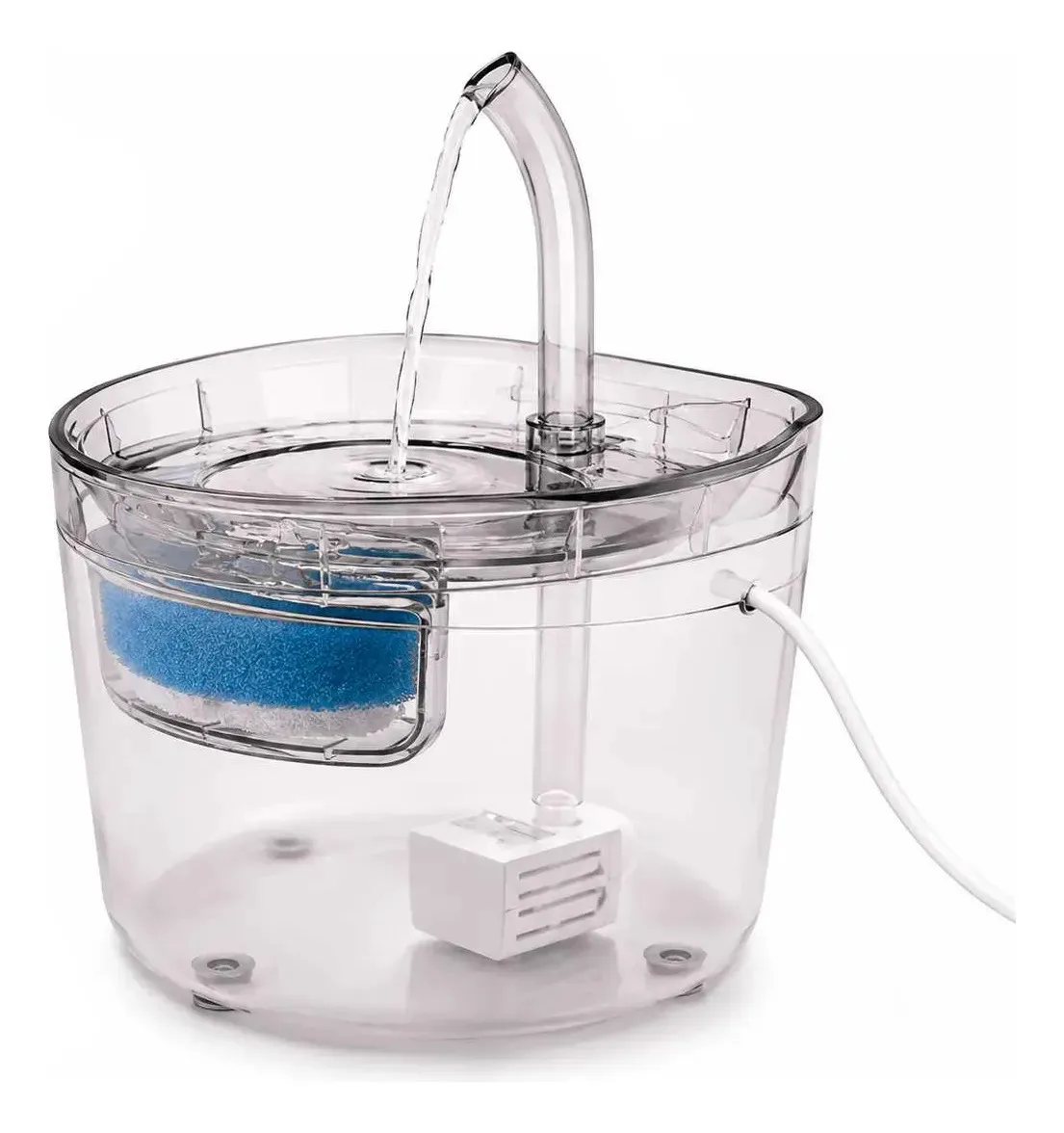 Bebedero Dispenser Fuente Agua Automático Mascota Gato Perro