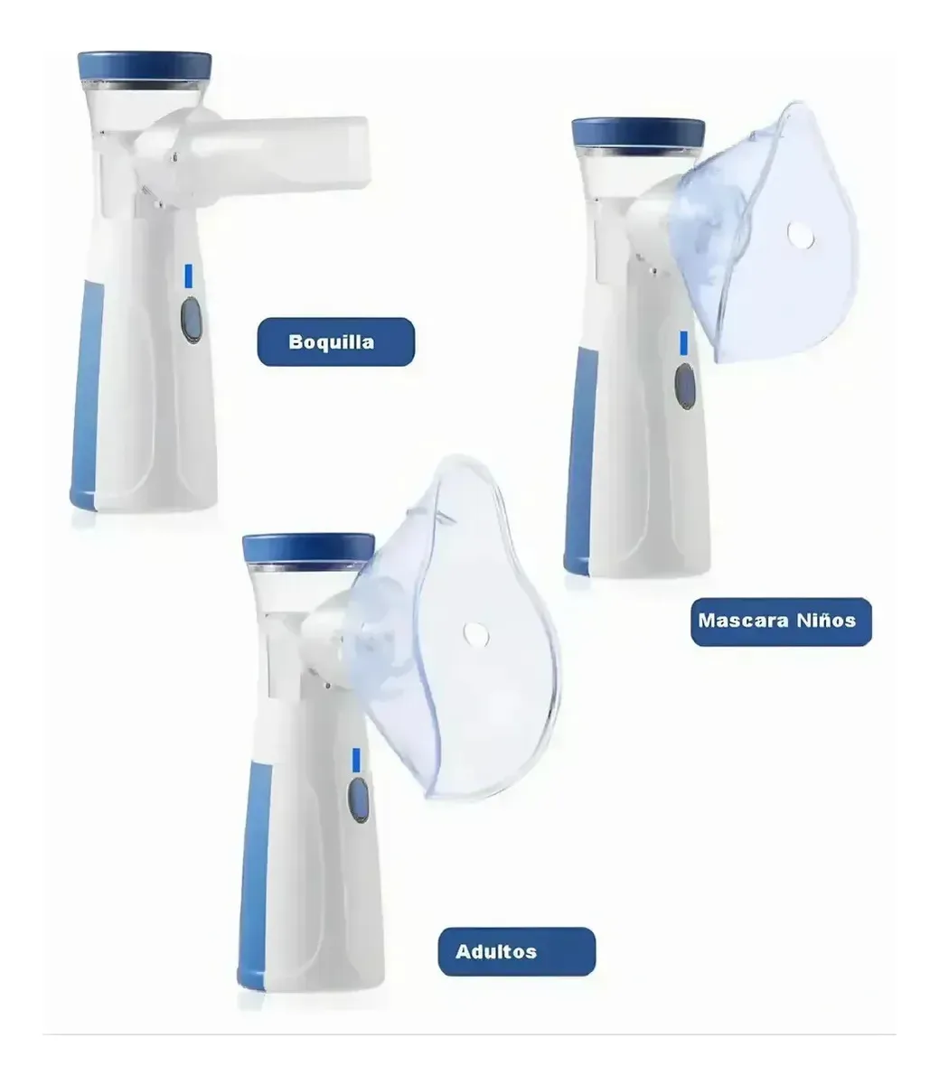 Nebulizador Ultrasónico Portátil Mesh Jsl W302 Niños Adultos