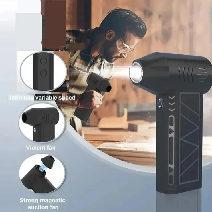 Soplador Portatil Inalambrico High Power 200w / 40a / 7.2v