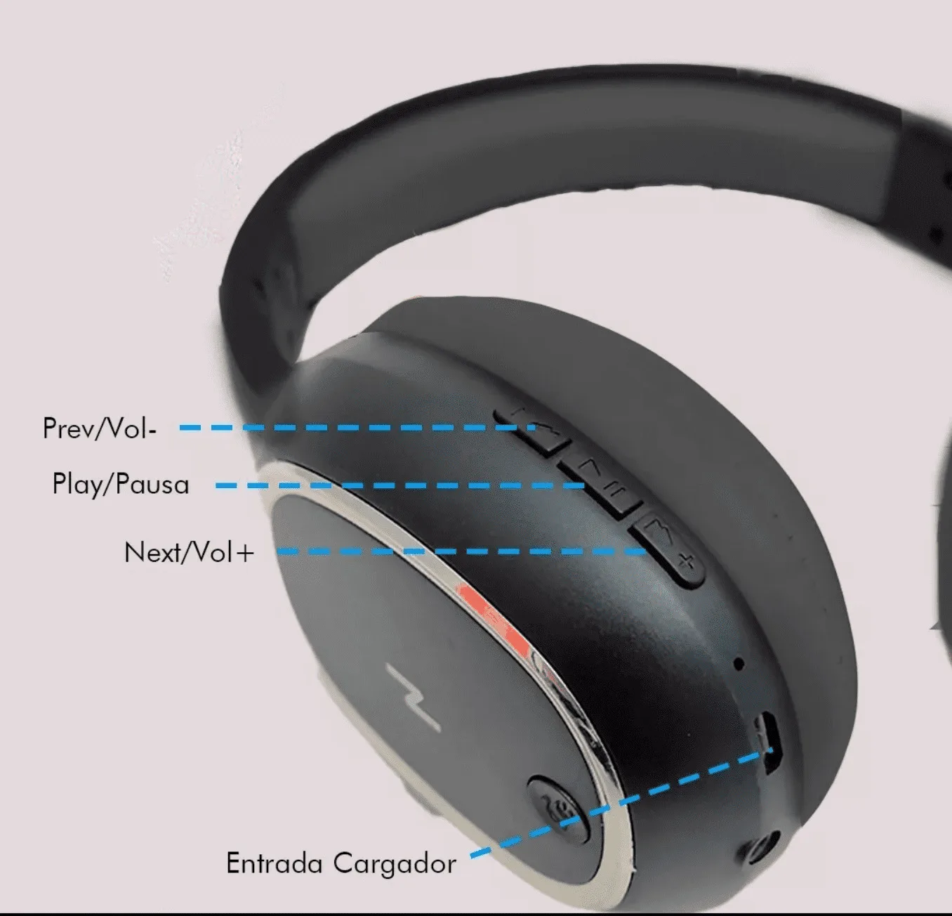 Auriculares inalámbricos Noga Aris NG-BT469 Violeta