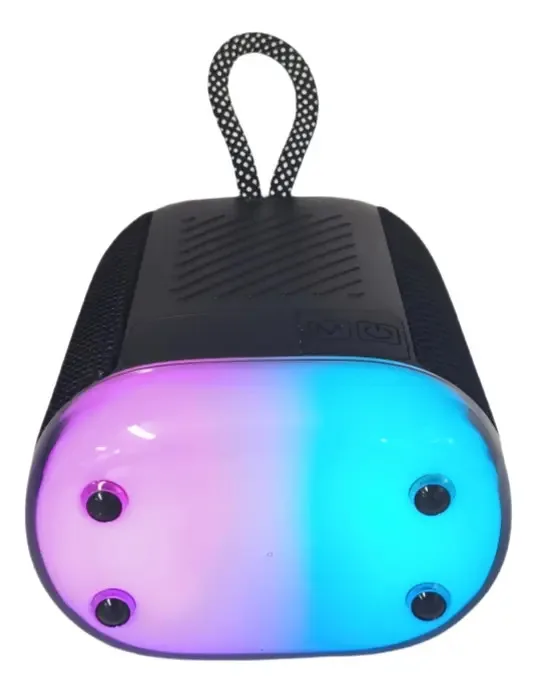 Parlante Bluetooth Rgb Potente Sonido Waterproof 5w Violeta