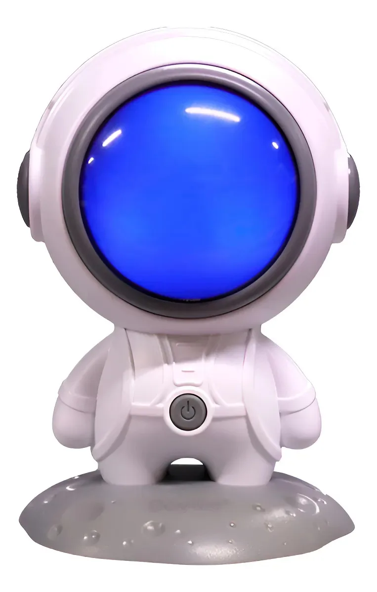 Parlante Bluetooth Astronauta Led 5w Portátil Recargable Blanco