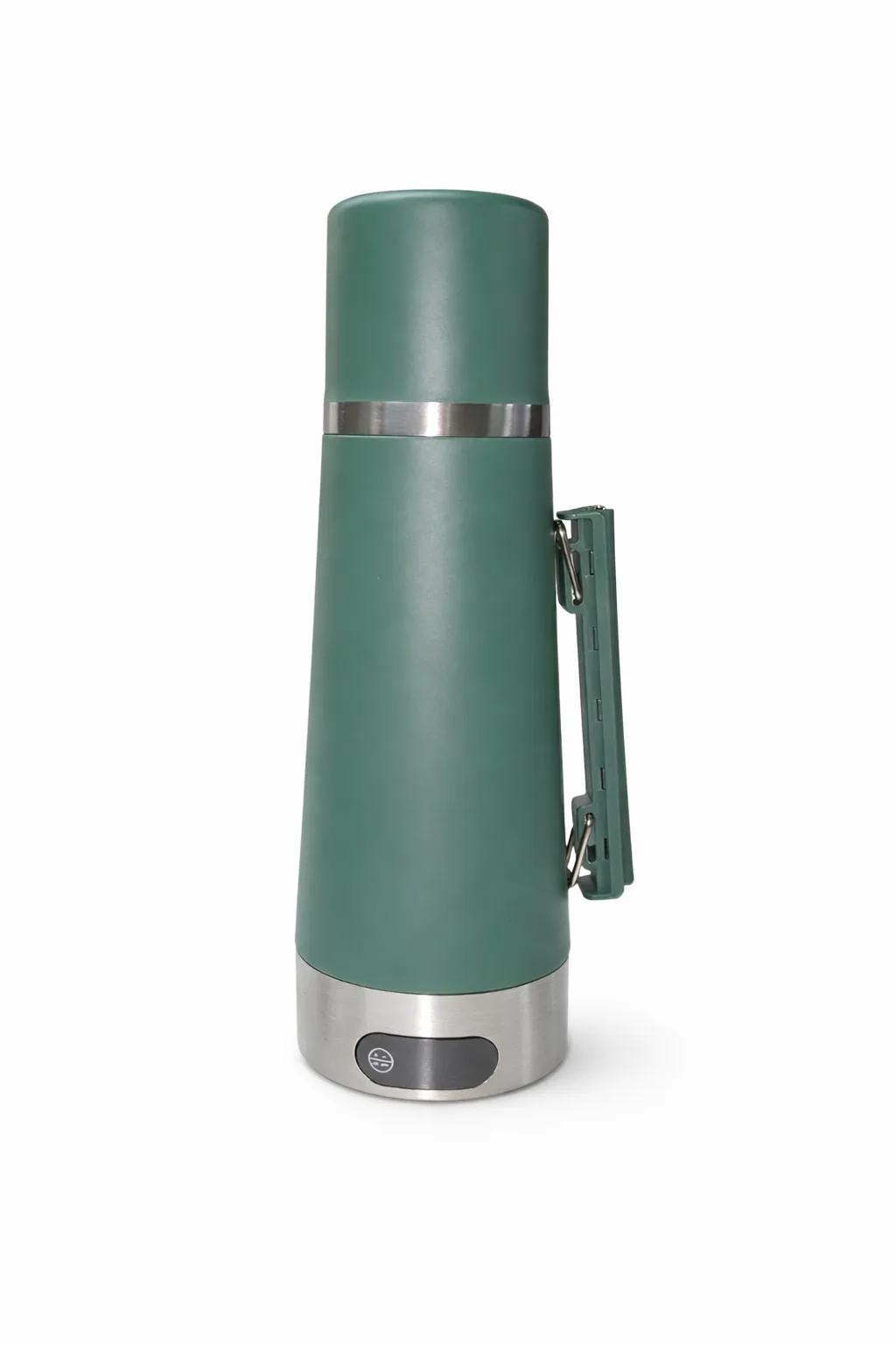 Termo Eléctrico 1,2 Litros Tapa Mate Y Bombilla 700w Color Verde