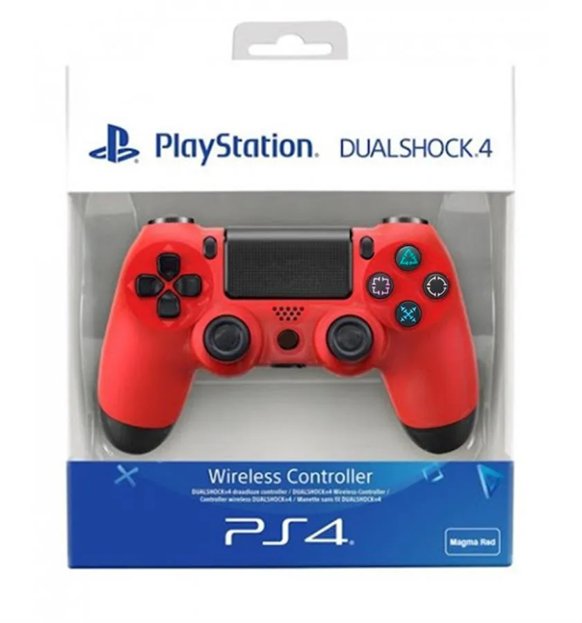 Joystick PS4 DualShock 4 Inalámbrico Bluetooth Recargable Rojo