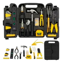 Set De Herramientas Con Maletín Y 129 Piezas Para Hogar Kit Completo