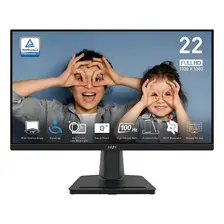 Monitor 21.5 Msi Pro Mp225v Hdmi 1ms 100hz Fhd Va Negro