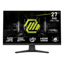 Monitor Gamer 27 Pulgadas 200hz Msi Mag 272f 0.5ms Full Hd Negro
