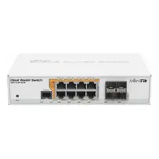 Switch Red Mikrotik Crs112-8p-4s-in 8 Poe 4 Sfp Routeros